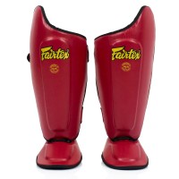Fairtex SP8 Защита Голени "Ultimate" Тайский Бокс Красный